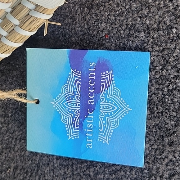 Artistic Accents woven serving tray made in Vietnam NWT - Picture 2 of 6